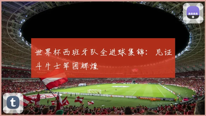 世界杯西班牙队全进球集锦：见证斗牛士军团辉煌